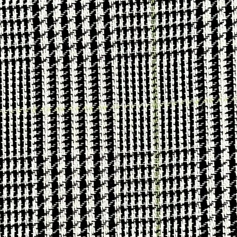 Ann Klein VTG houndstooth mini wool jumper dress size 8 plaid academia classic - Picture 4 of 7